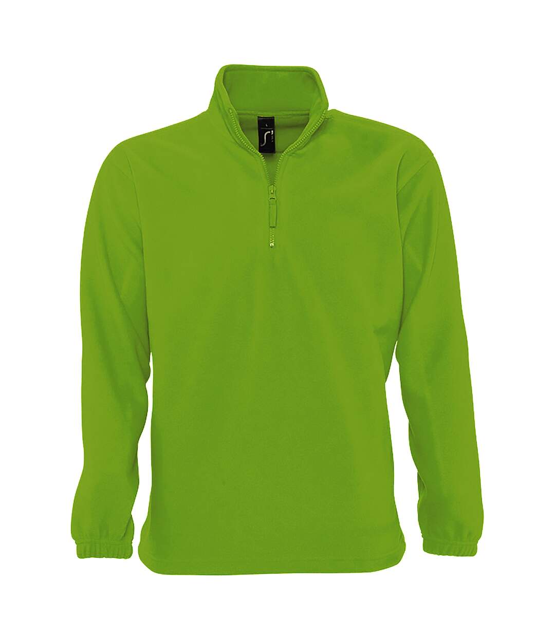 SOLS Ness Unisex Zip Neck Anti-Pill Fleece Top (Lime)