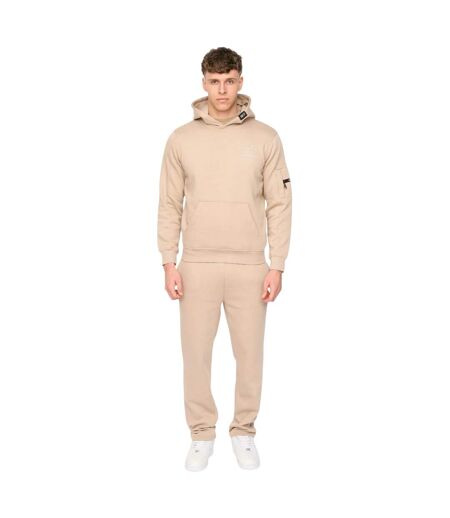 Mens Rayland Jogging Bottoms Beige Gris Duck And Cover