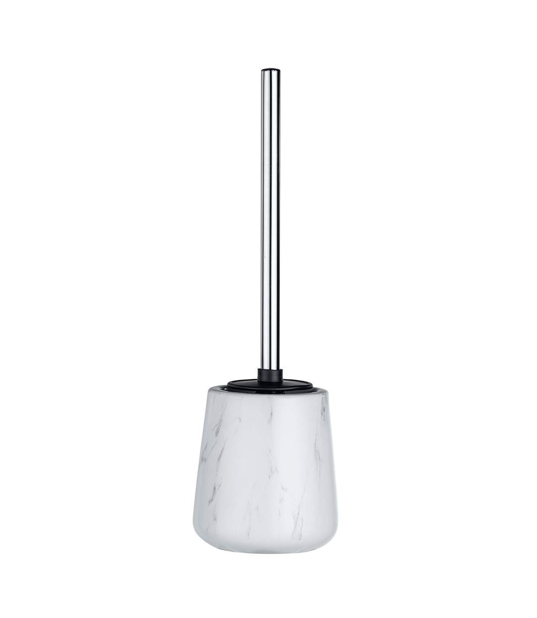 Brosse WC design effet marbre Adrada - Blanc-1