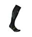 Chaussettes Hauteur Genoux Motif/style Logo Femme Noir Tempish-3