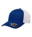 Casquette Trucker Motif/style Deux Tons Bleu Roi Blanc Flexfit-1