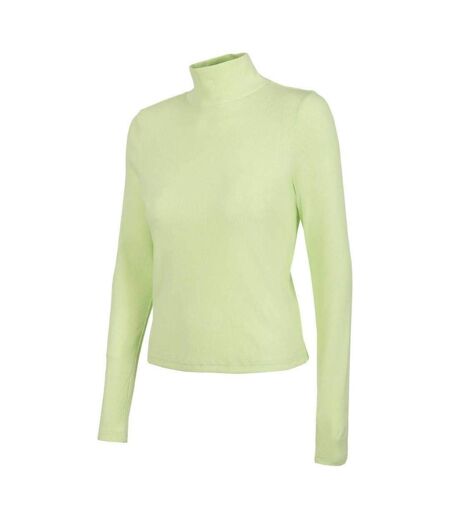 T-shirt Manches Longues H4l22 Tsdl011 Femme Vert Clair 4F