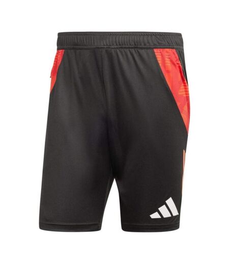 Short Entraînement Tiro Competition Homme Noir Rouge Adidas