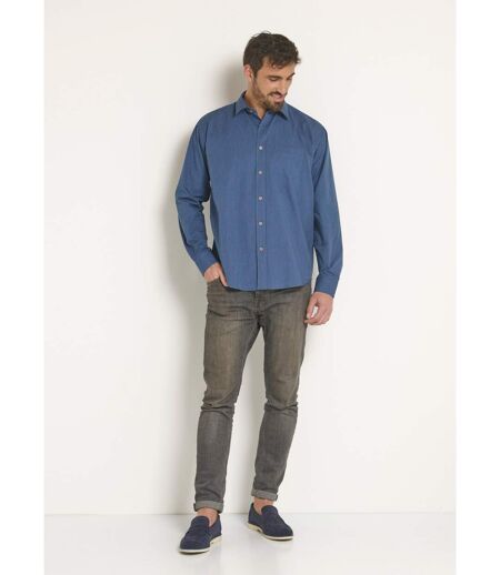 Chemise manches longues entretien facile