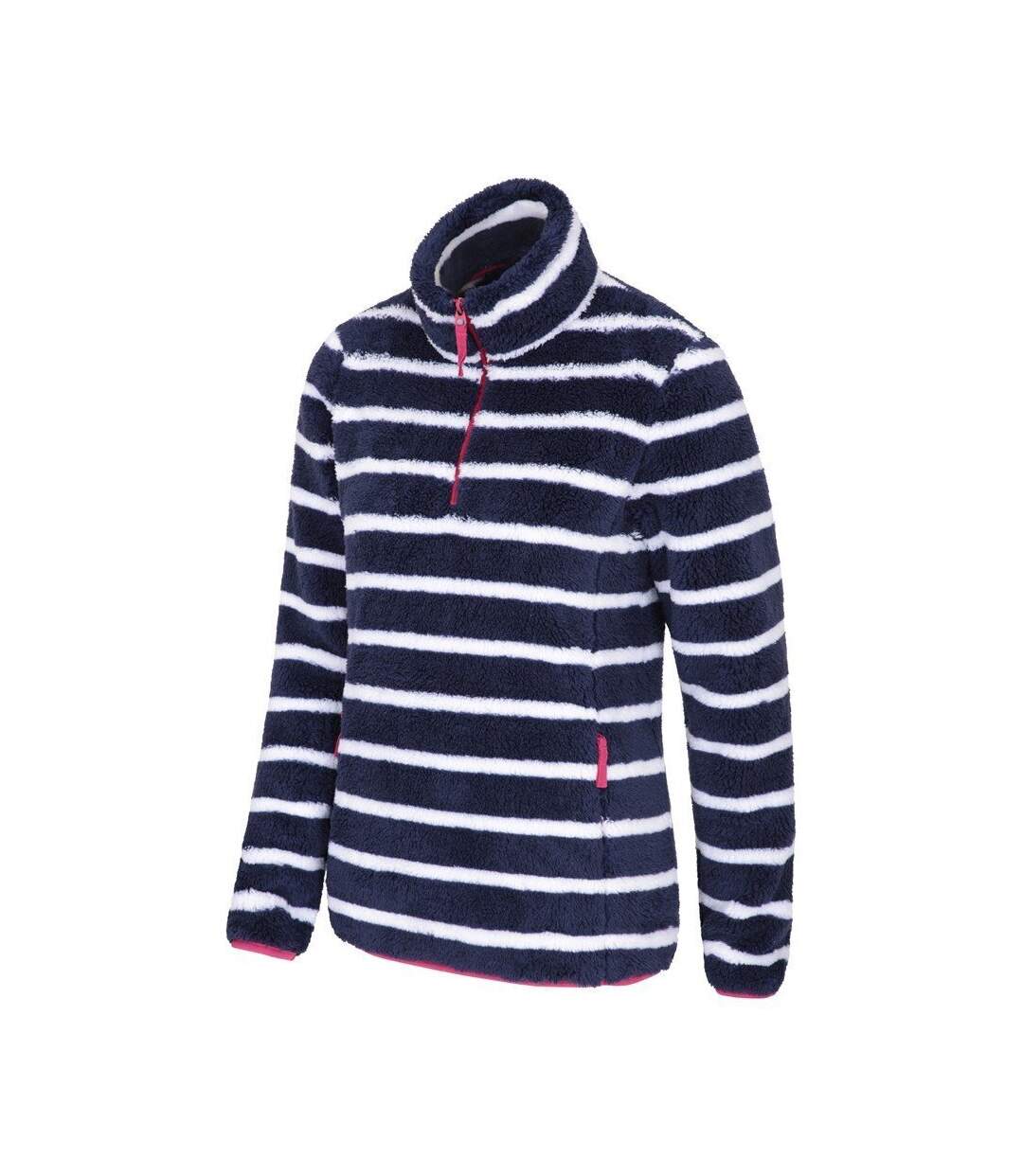 Haut polaire nessy femme bleu marine Mountain Warehouse-3