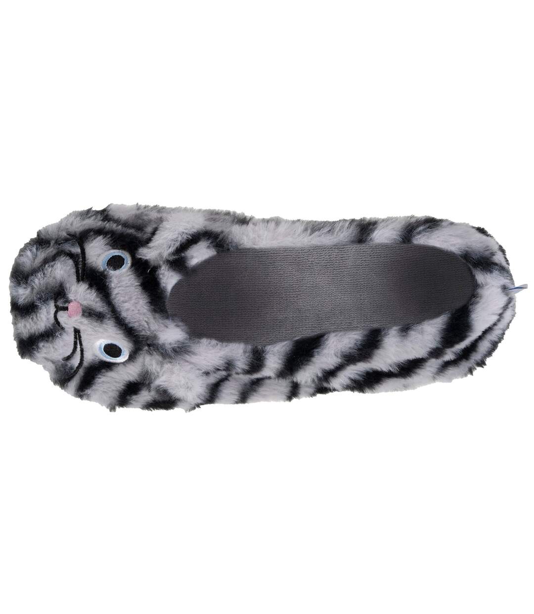 Isotoner Chaussons extra-light Ballerines femme imitation fourrure, semelle gomme antidérapante-3