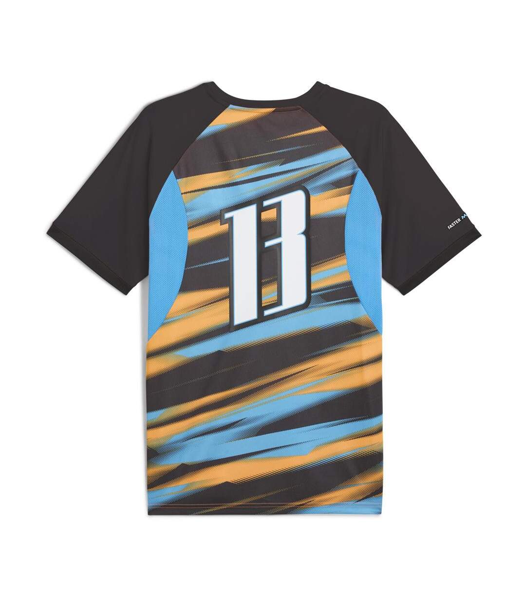 OM maillot de bain bleu/noir/orange homme puma faster-2