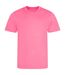 Mens t-shirt electric pink AWDis Cool