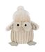 Statuette Déco Hibou Charley 26cm Beige-1