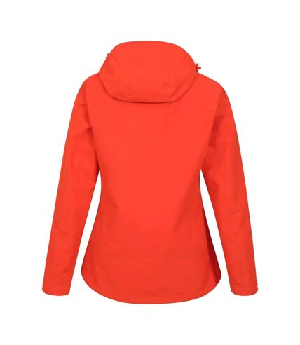 Veste imperméable arlberg femme orange sanguine Mountain Warehouse