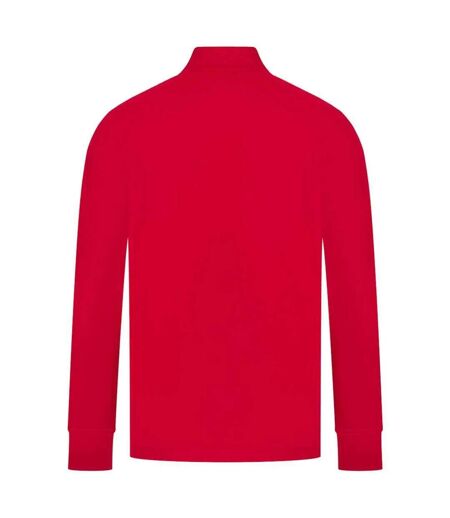 Haut de survêtement homme rouge / blanc Finden & Hales