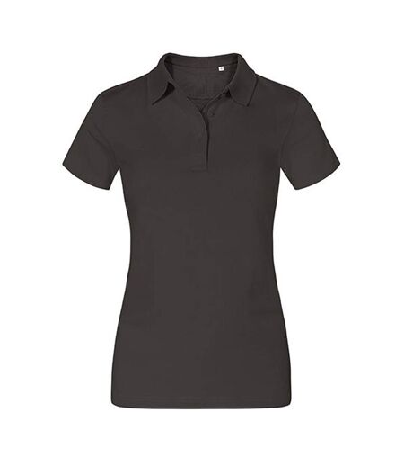 Polo Femme Charbon Uni Promodoro