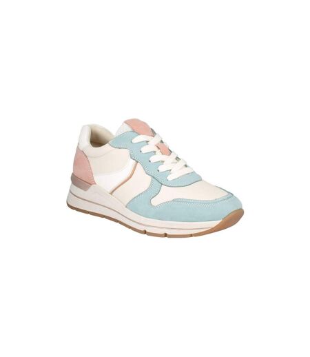 Womens/ladies Evie 01 Leather Trainers Multicoloured Josef Seibel