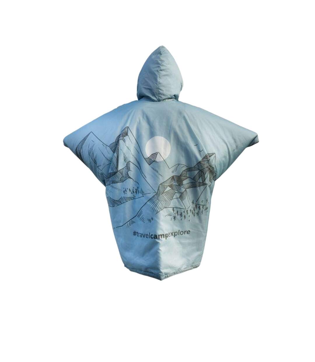 Poncho Adulte Bleu Offlander-3
