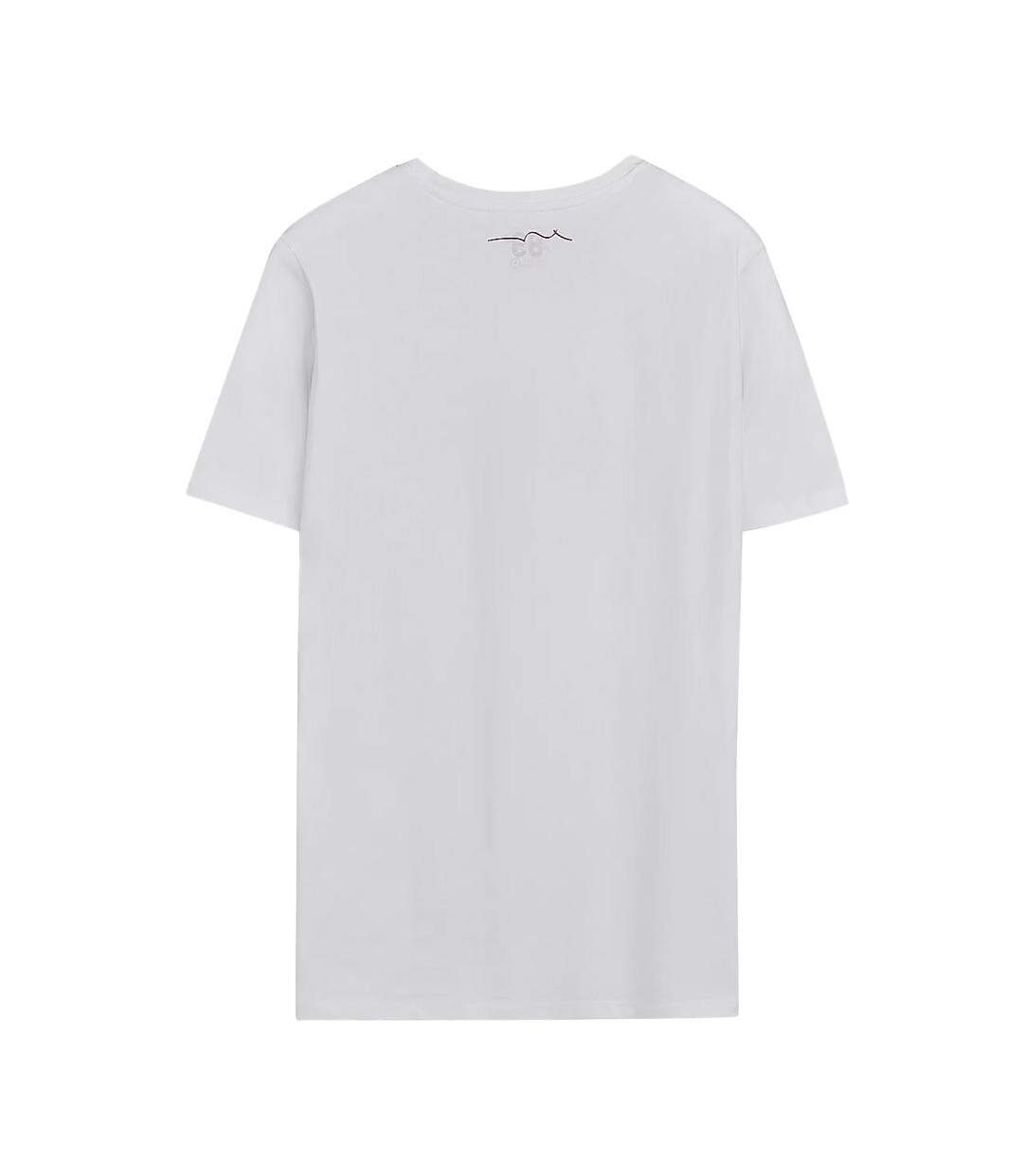 T-shirt blanc homme teddy smith malibu - m-2