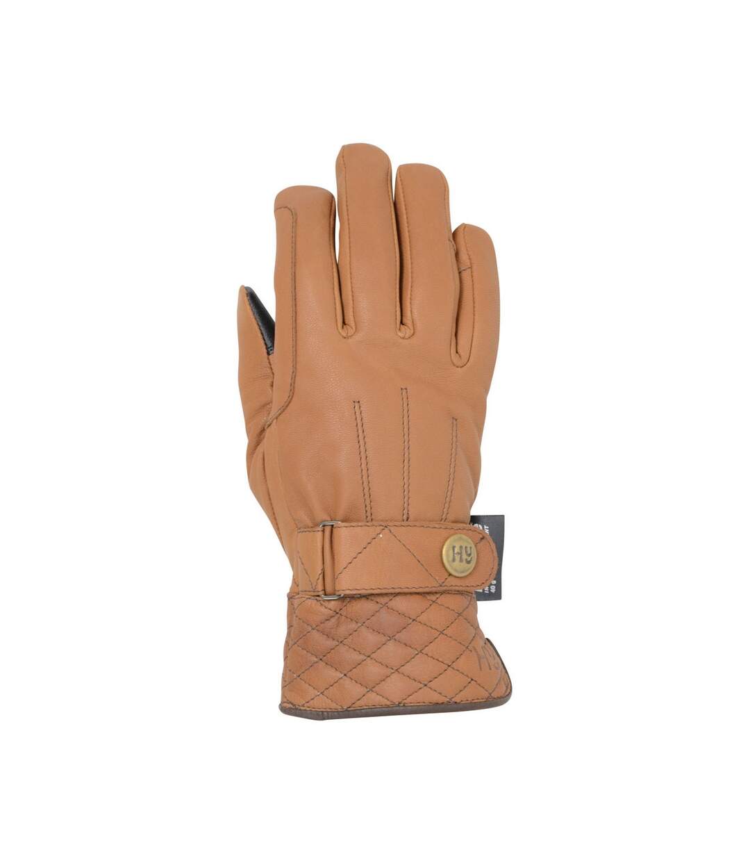 Gants d´équitation adulte marron clair Hy5-1