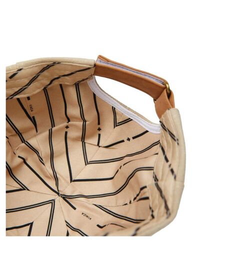 Canvas aware baseball cap beige Vinga