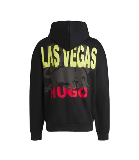 Sweat À Capuche Las Vegas Homme Noir Hugo
