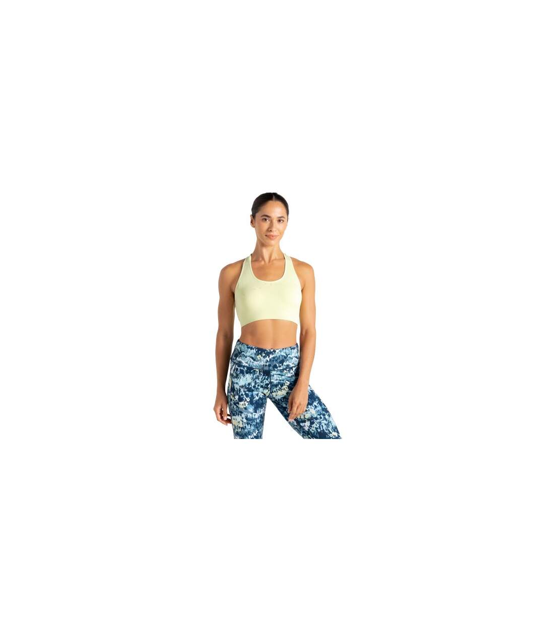 Womens/ladies Dont Sweat It Ii Sports Bra Butterfly Green Dare 2B-1
