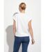 T-shirt col rond avec message Pipelette-2