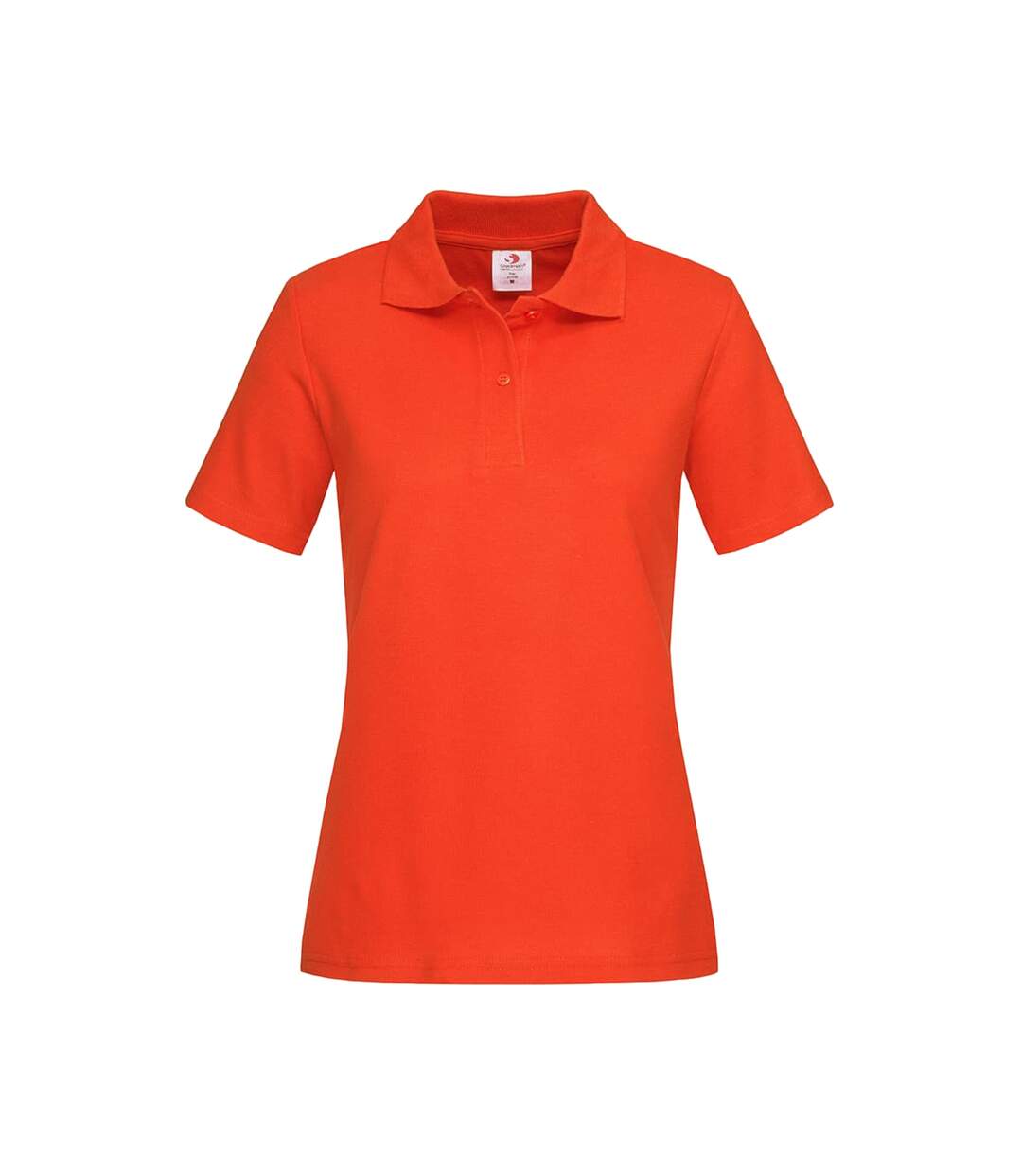 Polo femme orange foncé Stedman Classics-1