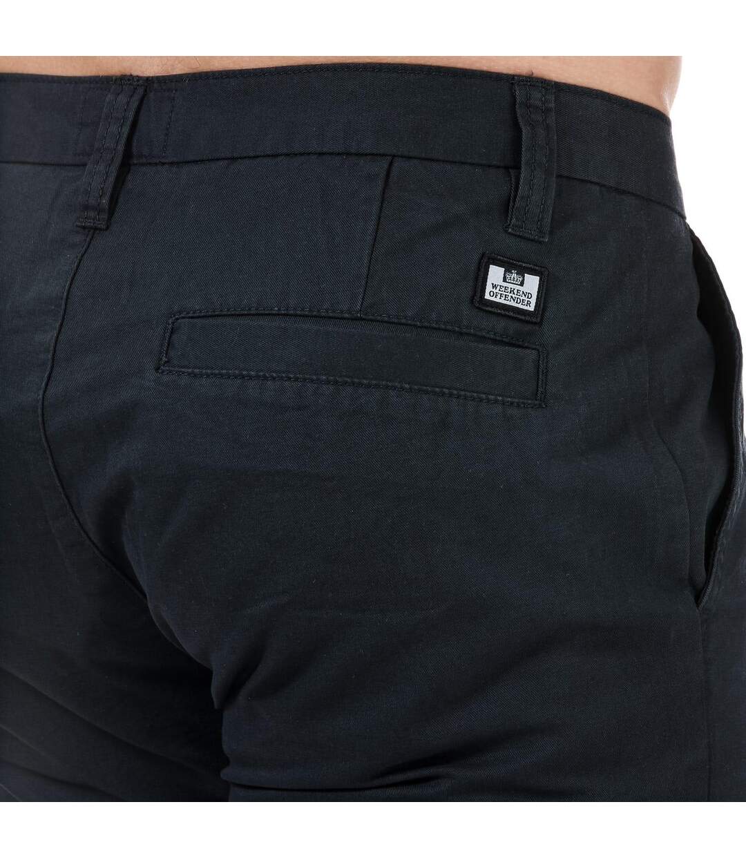 Mens dillenger cotton twill shorts navy Weekend Offender-4