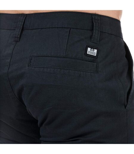 Mens dillenger cotton twill shorts navy Weekend Offender