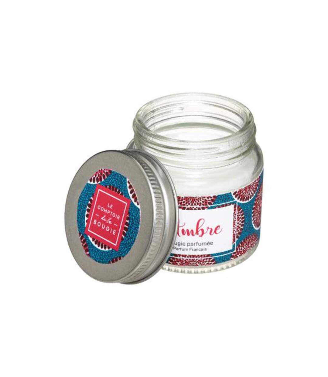 Bougie Parfumée en Verre Bocal 65g Ambre-2