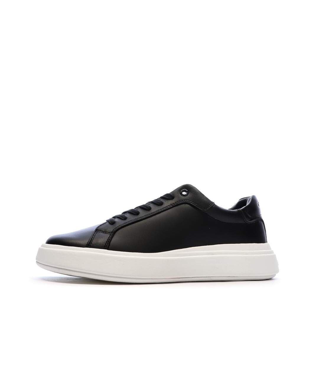Baskets noires homme calvin klein jeans low-1