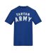 T-shirt Motif/style Écosse Tartan Army Homme Bleu AWD-1