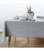 Nappe de Table Uni Lina 140x300cm Gris-2