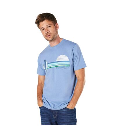 T-shirt california surf homme bleu Maine