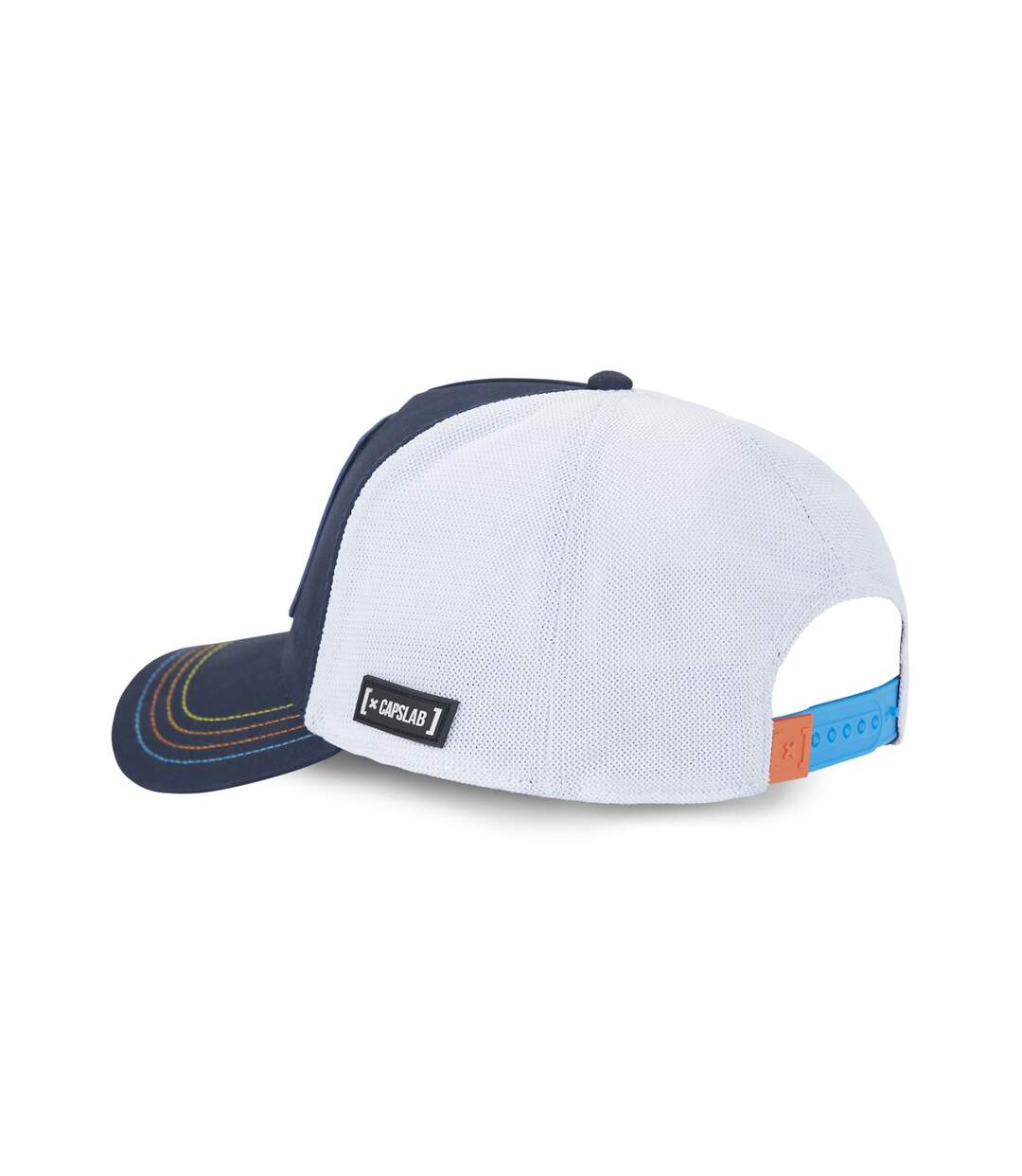 Casquette homme trucker en canvas de coton finitions premium Capslab-4