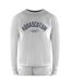 Mens Old School Crew Neck Tracksuit Grey Aquascutum-3