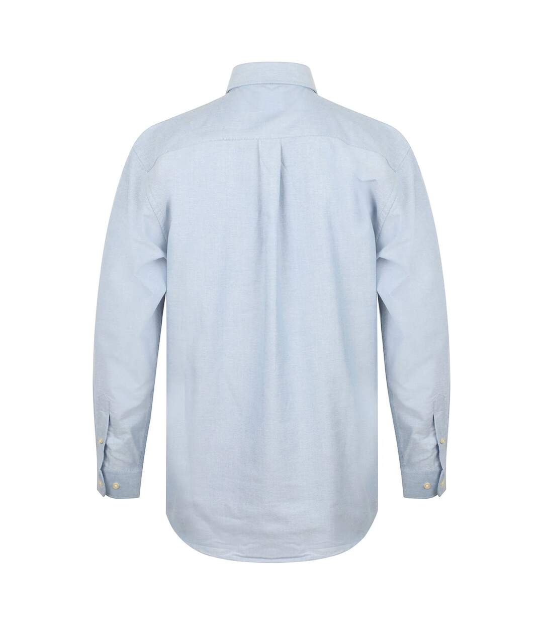 Henbury Mens Long Sleeve Classic Oxford Work Shirt (Blue) - UTRW637-2