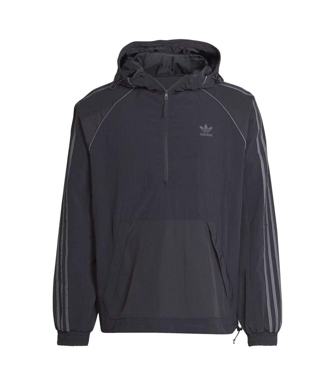 Mens Originals 3 Stripes Jacket Black Adidas-2