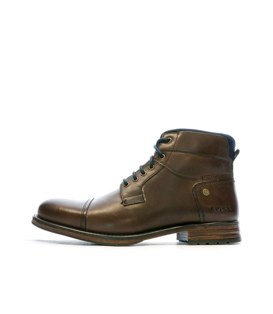 Bottines marron homme kaporal guilde-1