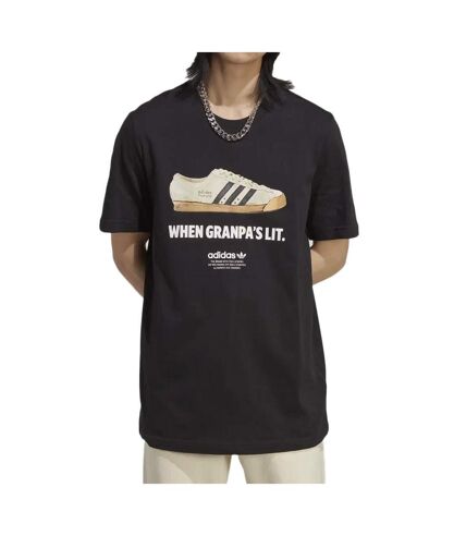 T-shirt Noir Homme Adidas New Age - M