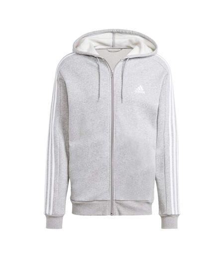 Veste À Capuche Essentials Homme Gris Argenté Adidas