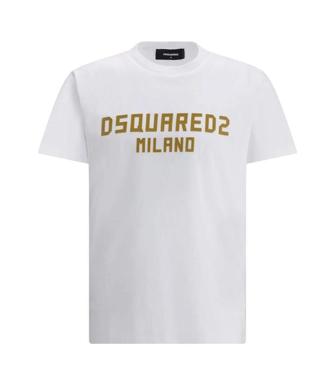 Mens Milano Cotton T-shirt White DSquared2-1