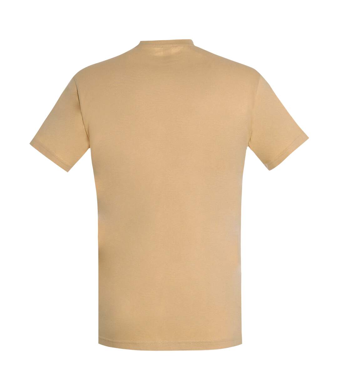 T-shirt manches courtes imperial homme beige foncé SOLS