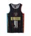 Maillot De Basket Dust N Bones Homme Noir Rouge Bleu Amplified-1