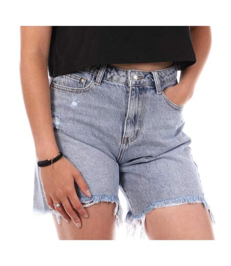 Short bleu femme monday premium lbl - l