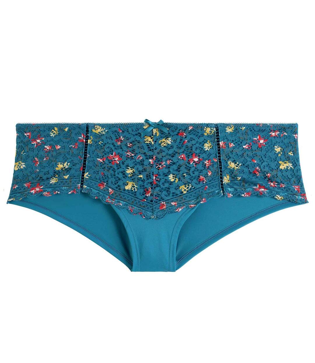 Shorty turquoise/kaki Elena-1