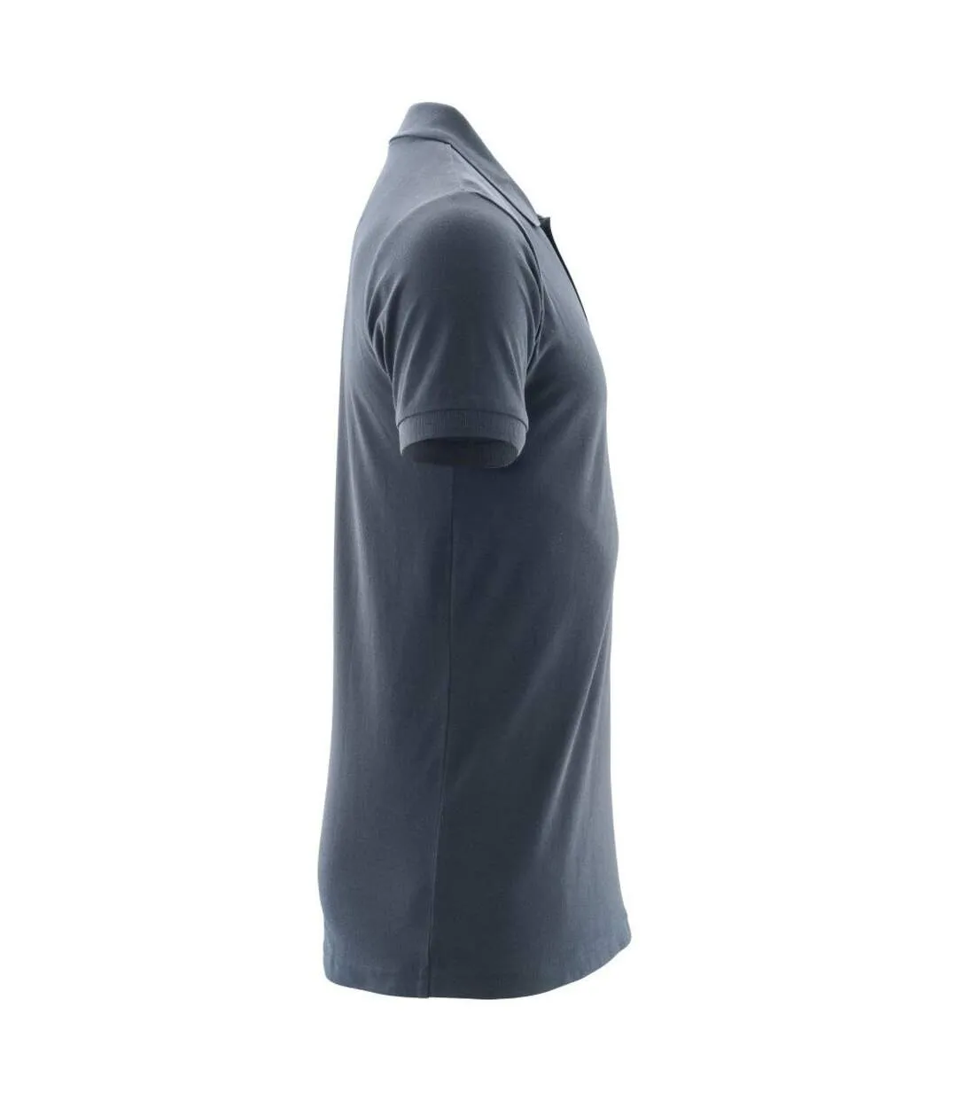 Polo Motif/style Uni Crossover Homme Bleu Marine Foncé Mascot-4