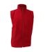 Mens Active Anti Pilling Fleece Bodywarmer Jacket Red Result-1
