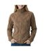 Veste polaire marron femme compagnie des ameriques carla-1