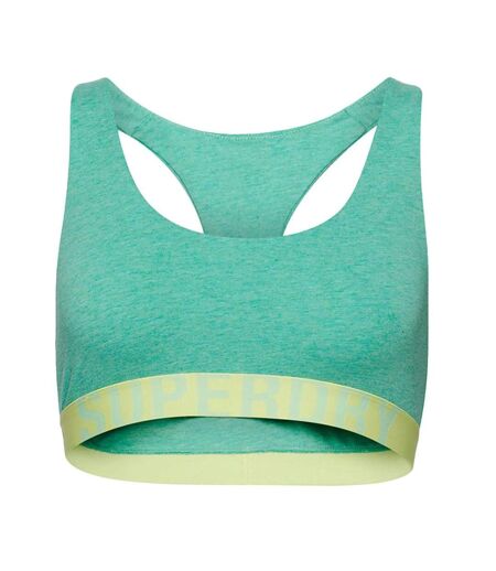 Brassière Verte Femme Superdry Bralette - L