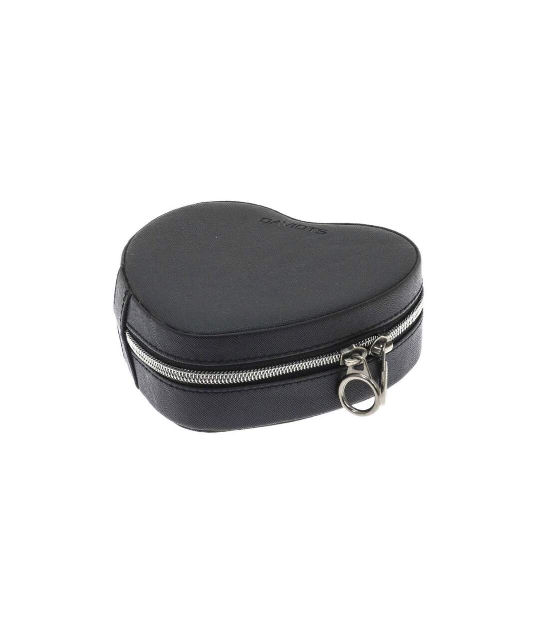 Davidts - Coffret à bijoux coeur Zip'n go - noir - 7616-1