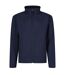 Regatta Reid Mens Softshell Wind Resistant Water Repellent Jacket (Navy) - UTRG1599